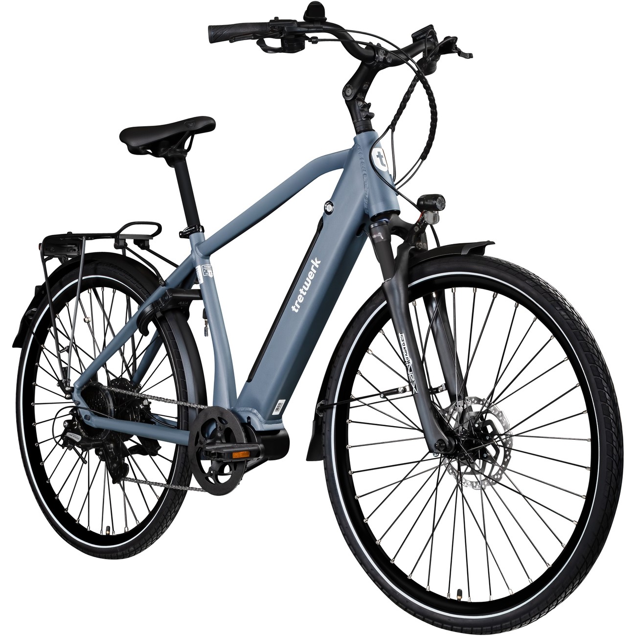 Tretwerk Sonic Pedelec 28 Zoll E Bike Trekkingrad 160 - 180 cm Elektrofahrrad Trekking 8 Gänge Damen Herren Fahrrad