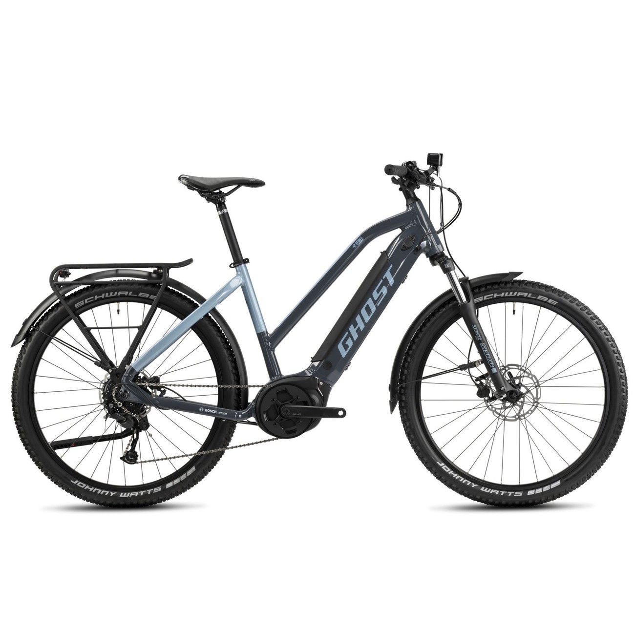Ghost E-Teru B Essential EQ Mid E-Bike Mountainbike 27,5 Zoll Pedelec Elektrofahrrad Trekking Bike Tour 165 - 175 cm Bosch Mittelmotor