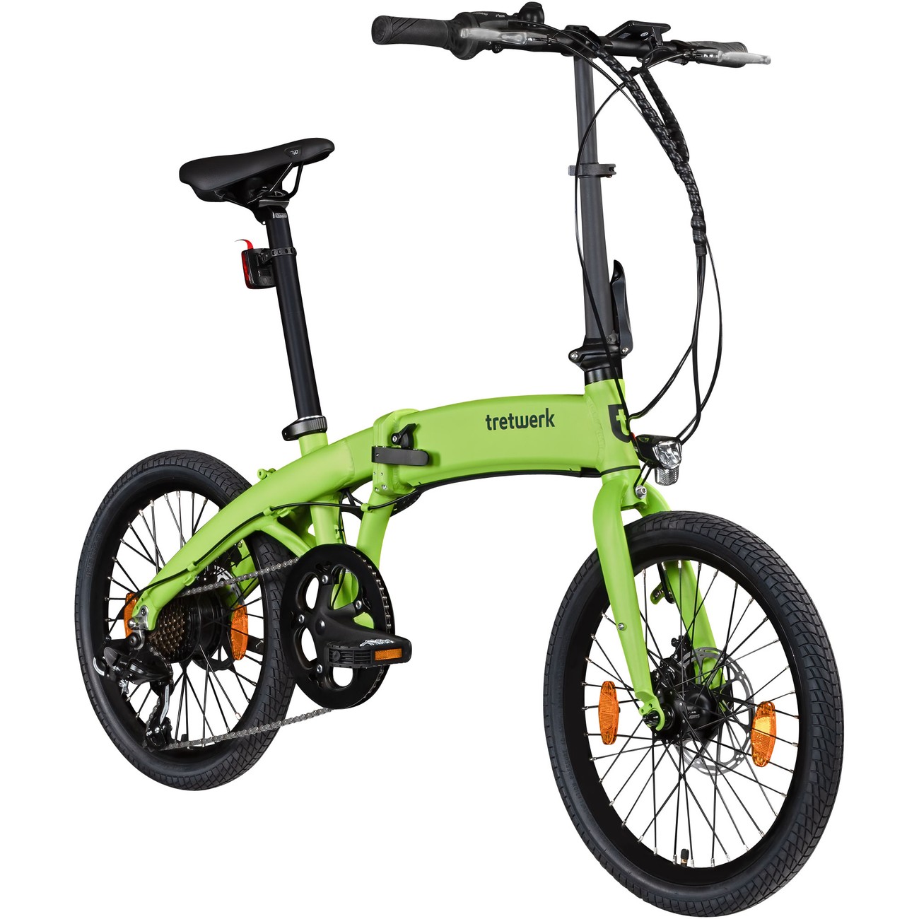 Tretwerk Akimbo Plus E Bike 20 Zoll Klapprad Elektrofahrrad 360Wh 155 - 190 cm Pedelec Klappfahrrad 8 Gang
