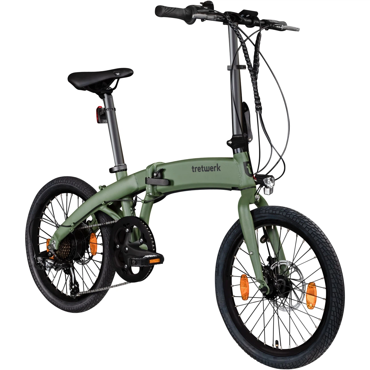 Tretwerk Akimbo Plus E Bike Klapprad khaki