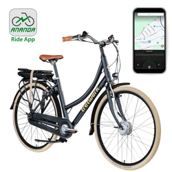 Mit der Ananda Ride App kannst du viele weitere E Bike Funktionen nutzen, Daten abrufen, Touren planen und navigieren.