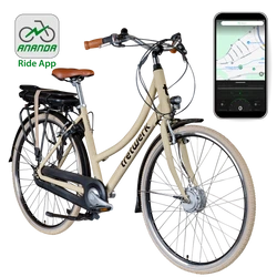 Mit der Ananda Ride App kannst du viele weitere E Bike Funktionen nutzen, Daten abrufen, Touren planen und navigieren.