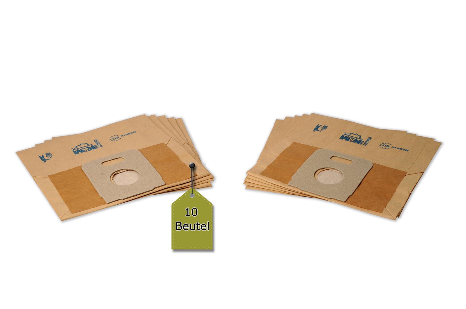 10 Staubsaugerbeutel kompatibel mit ROTEL U 66.2 + 2 Mikro- & 2 Motor-Filter