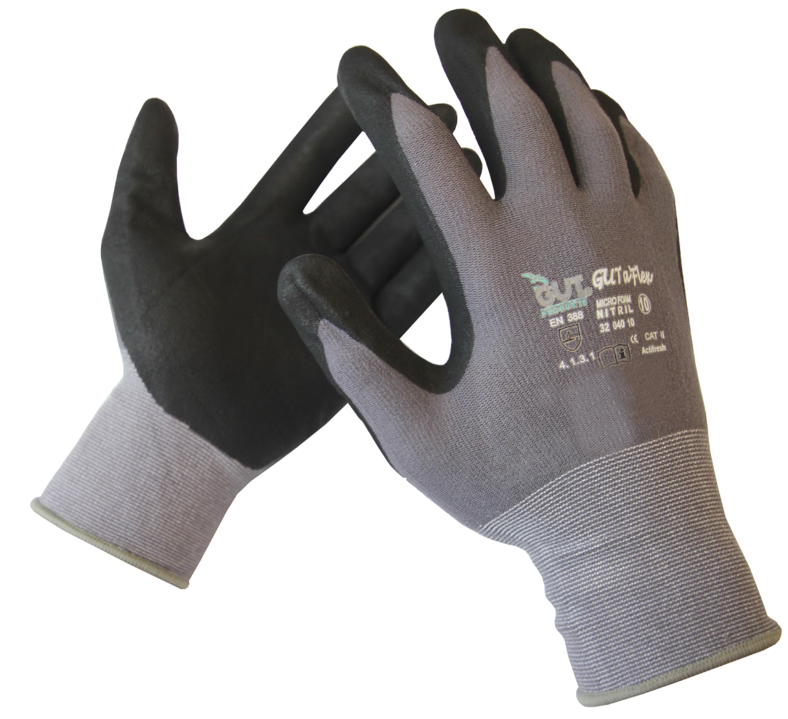 GUTa’Flex Arbeitshandschuhe mit Nitril-Foam-Beschichtung - 12 Paar