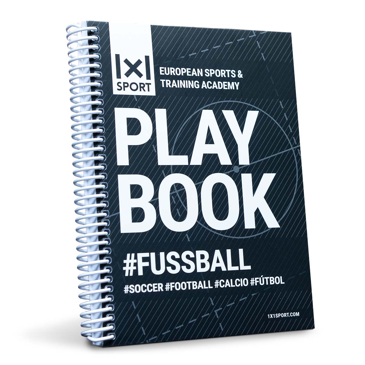     1x1SPORT Playbook #FUSSBALL A5 | Spielfeldvorlagen & Trainingshilfen für Fußballtrainer