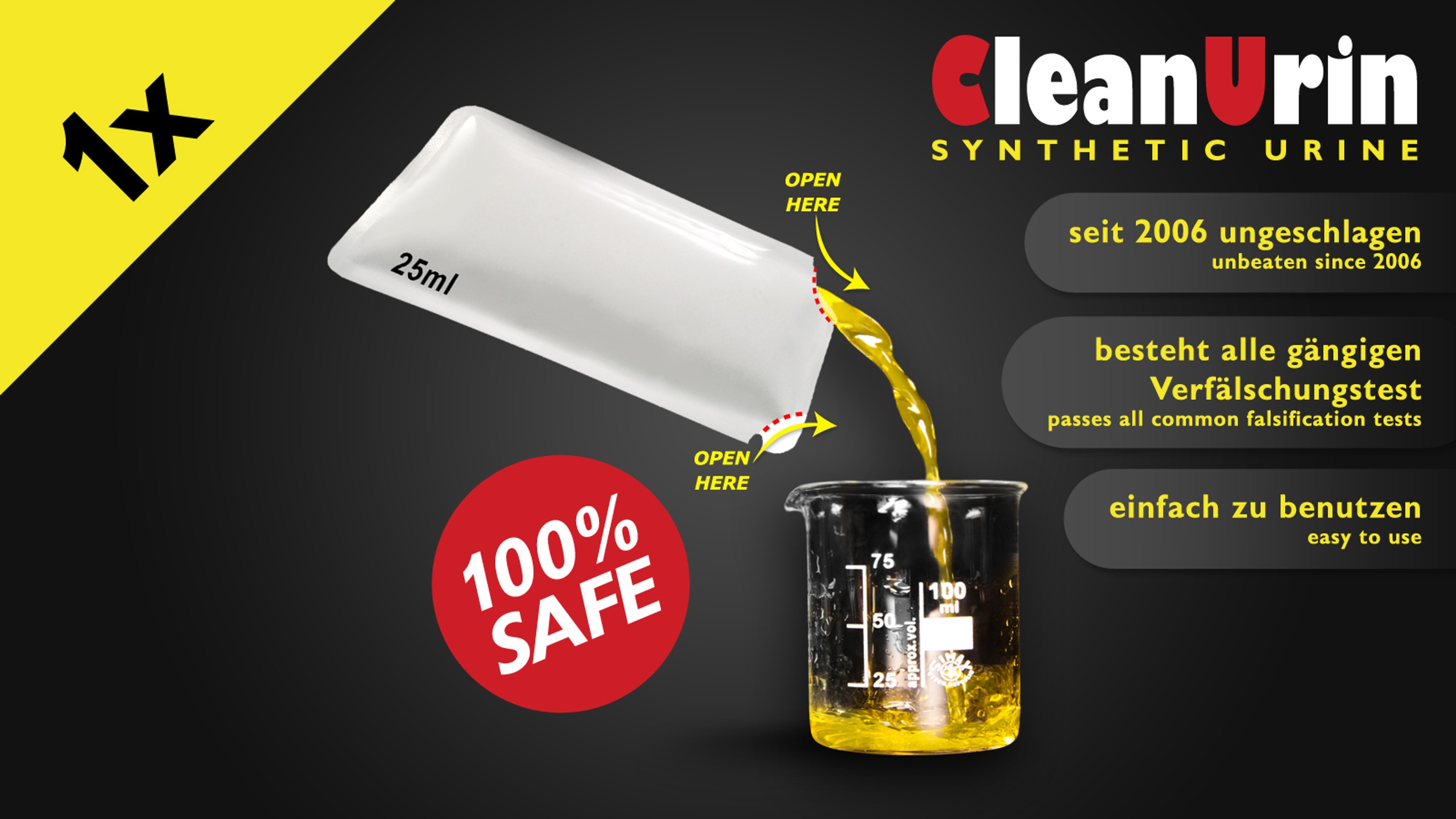 CleanUrin im Beutel CleanU Shop CleanUrin und mehr...