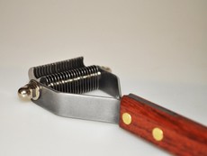Grooming-King mit edlem Holzgriff - 20 Klingen