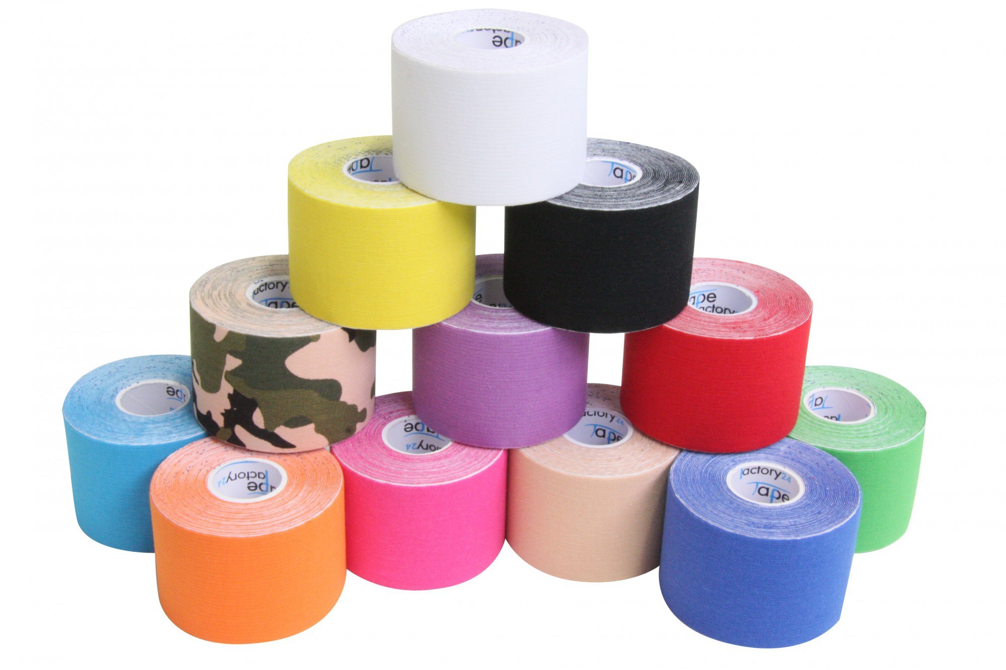 3x Getting Started Kinesiologie Tape freie Farbwahl TapeFactory24