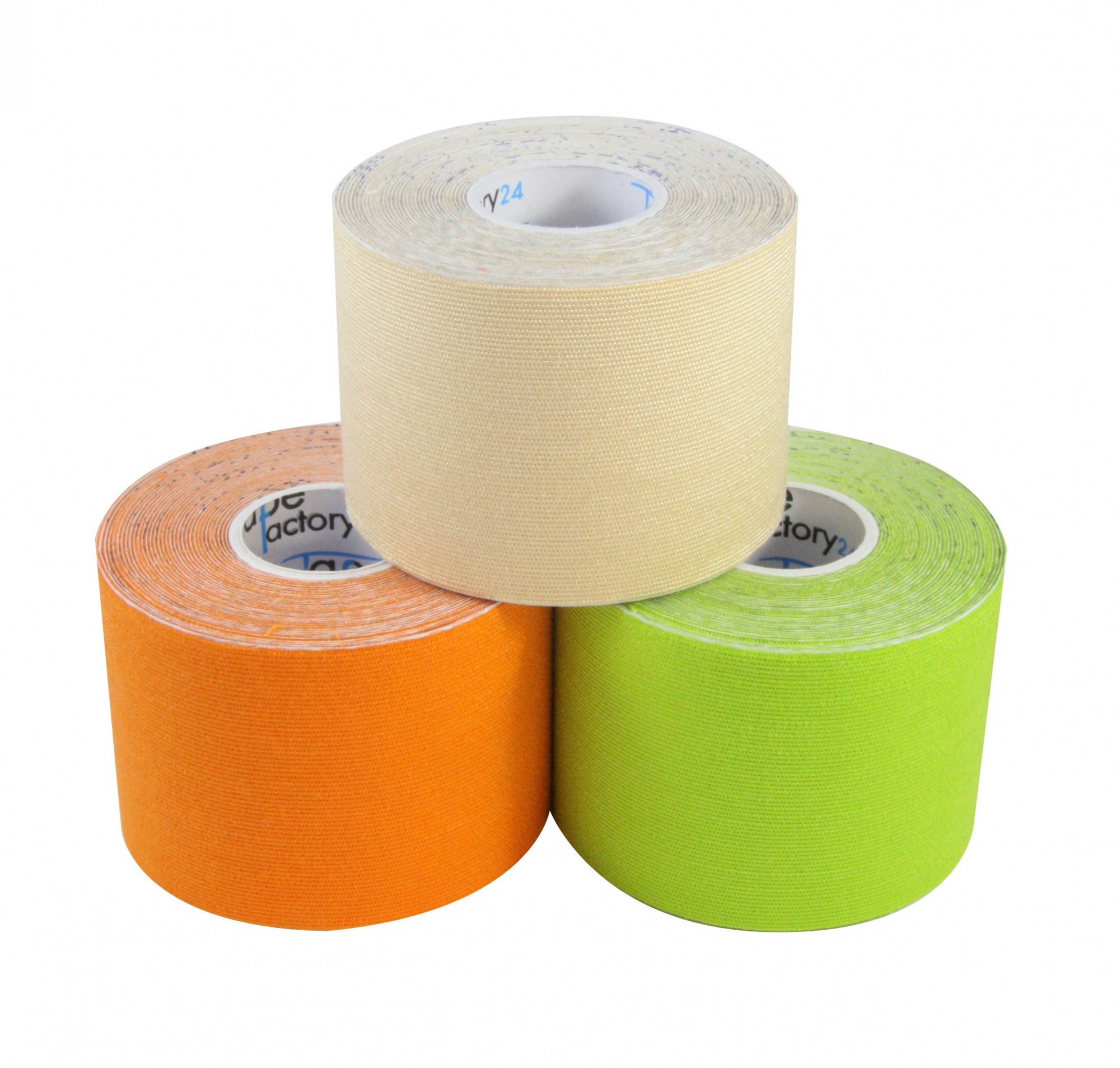 3x Sport Line Kinesiologie Tapes freie Farbwahl TapeFactory24 • Die