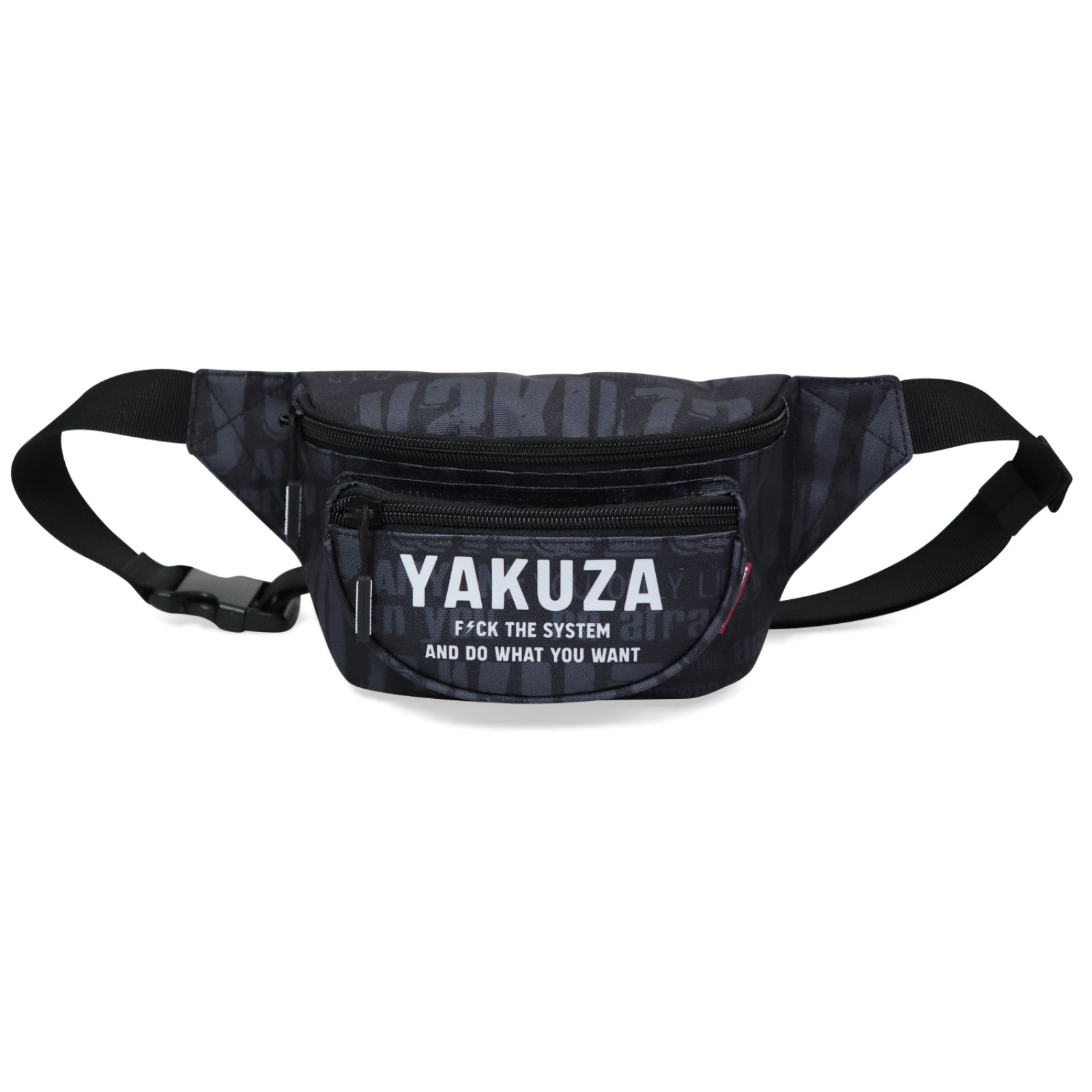 Yakuza Gürteltasche Anyone Unisex black schwarz grau Bau...