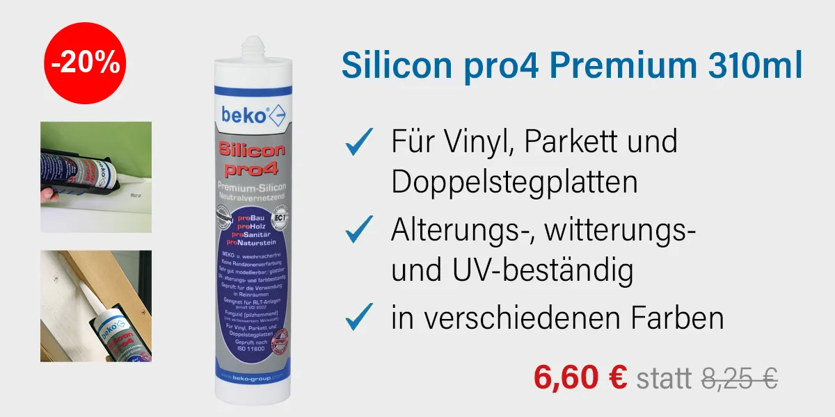     Silicon pro4 Premium beko 310ml