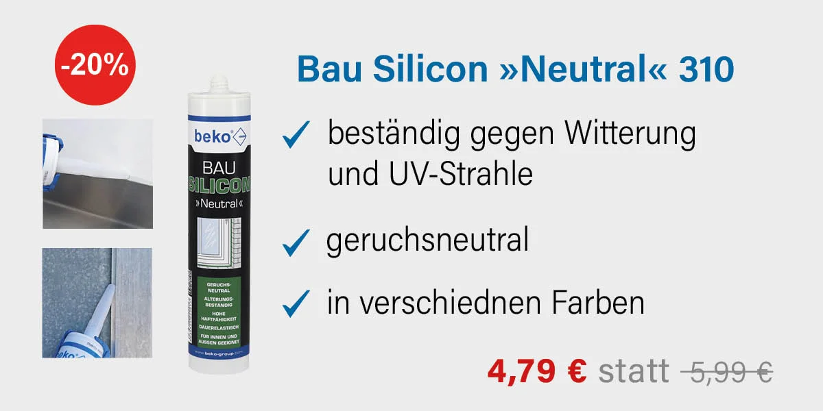     Bau Silicon »Neutral« beko 310 ml