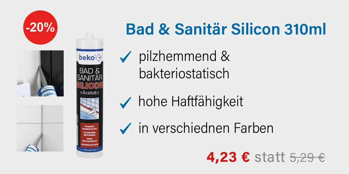     Bad & Sanitär Silicon »Acetat« beko 310ml