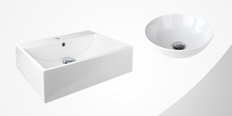 Waschbecken aus Keramik