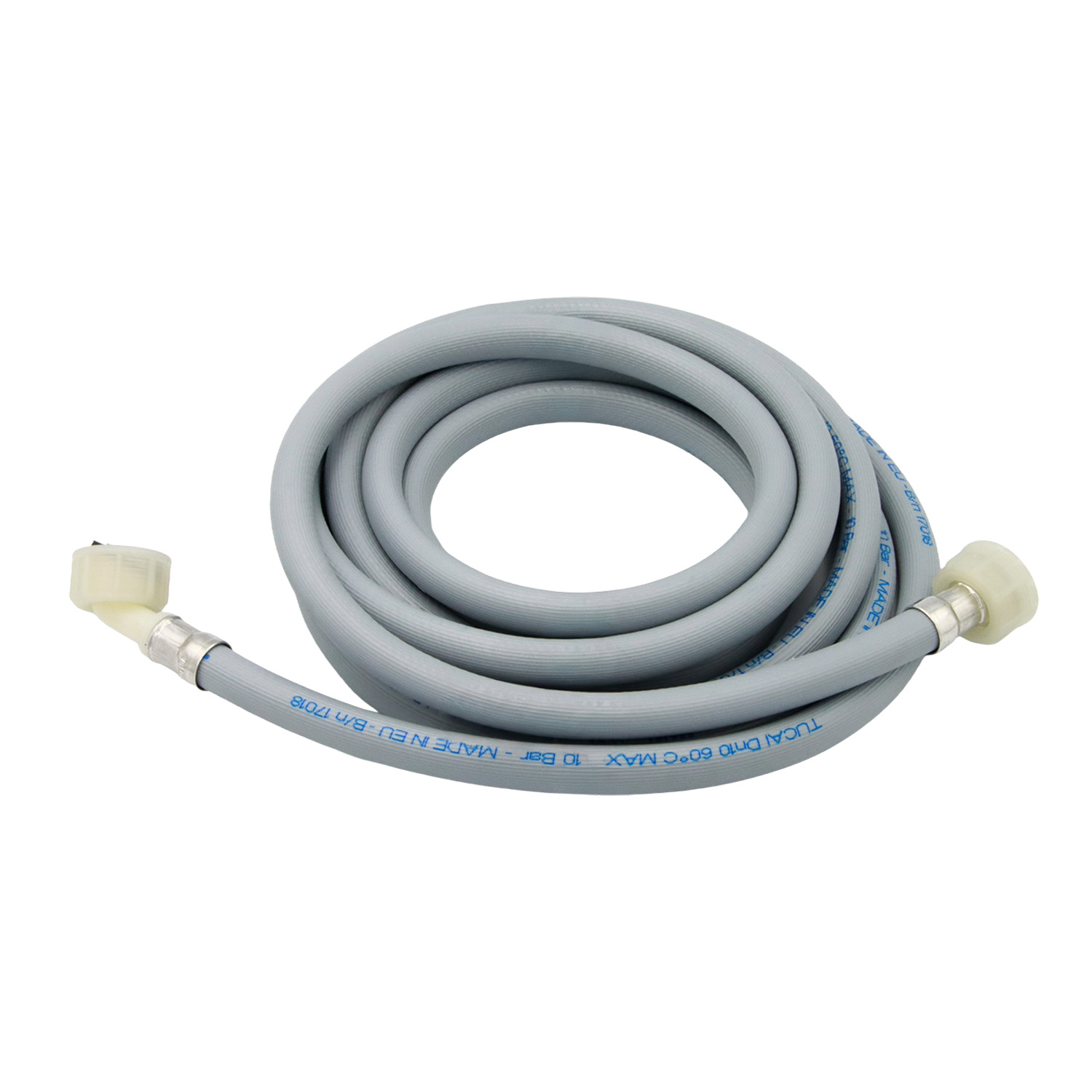 Waschmaschinenschlauch PVC-Anschluss mit Polyamidmutter 1000 - 5000mm
