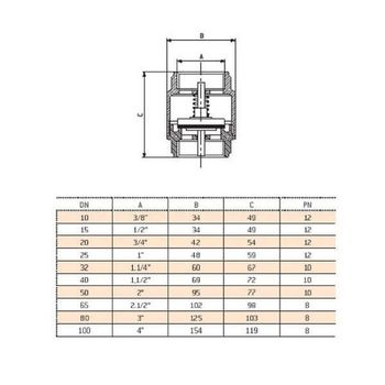 2 Stück Messing Rückschlagventil 3/4 Zoll DN20 - Rückflussverhinderer Für Wasserleitungen & Pumpen