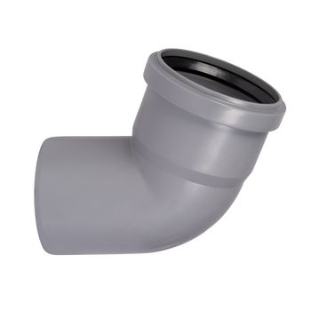 Bogen 75-45 grau 45 Grad RG//DN 75 grau