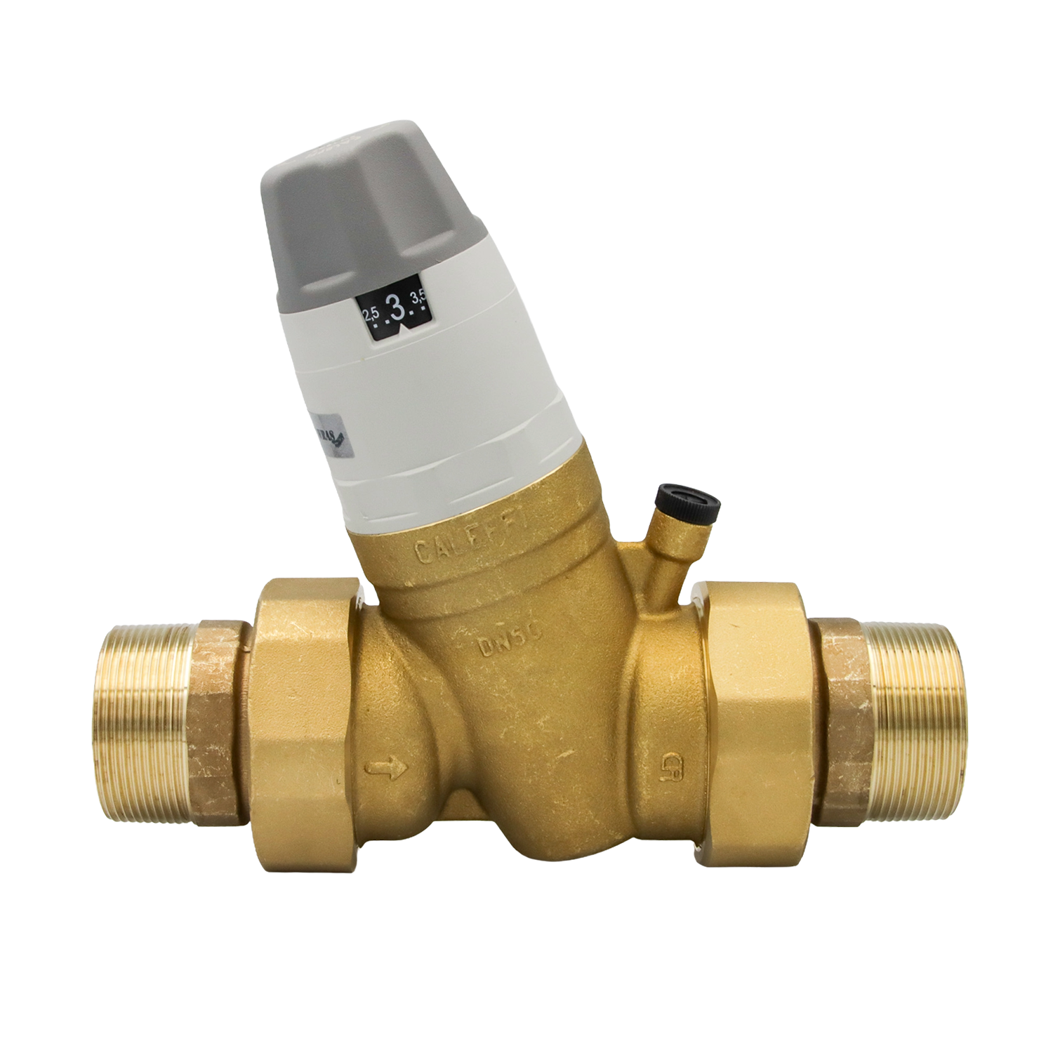 Caleffi 535090 Druckminderer 2" Zoll DN50 Druckreduzierer für Wasser Druckminderungsventil Druckbegrenzungsventil
