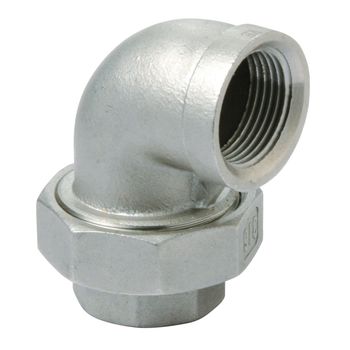 Edelstahl Gewindefittings V4A Fitting Gewinde Fittinge Muffe Doppelnippel Winkel