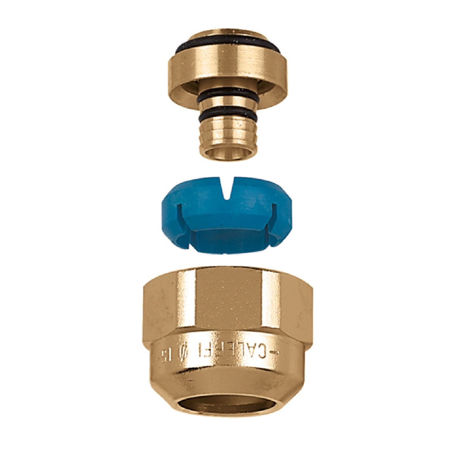 Caleffi Darcal 680526 Klemmverschraubung Klemmringverschraubung 3/4 Zoll 11,5-12/16-18 mm selbstanpassend