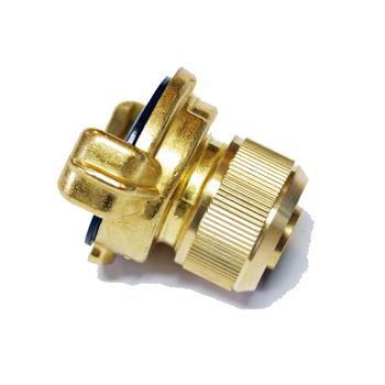 KXVXXV Schlauchverbinder Set - 4 Messing Adapter Für 1/2 Zoll Gartenschläuche