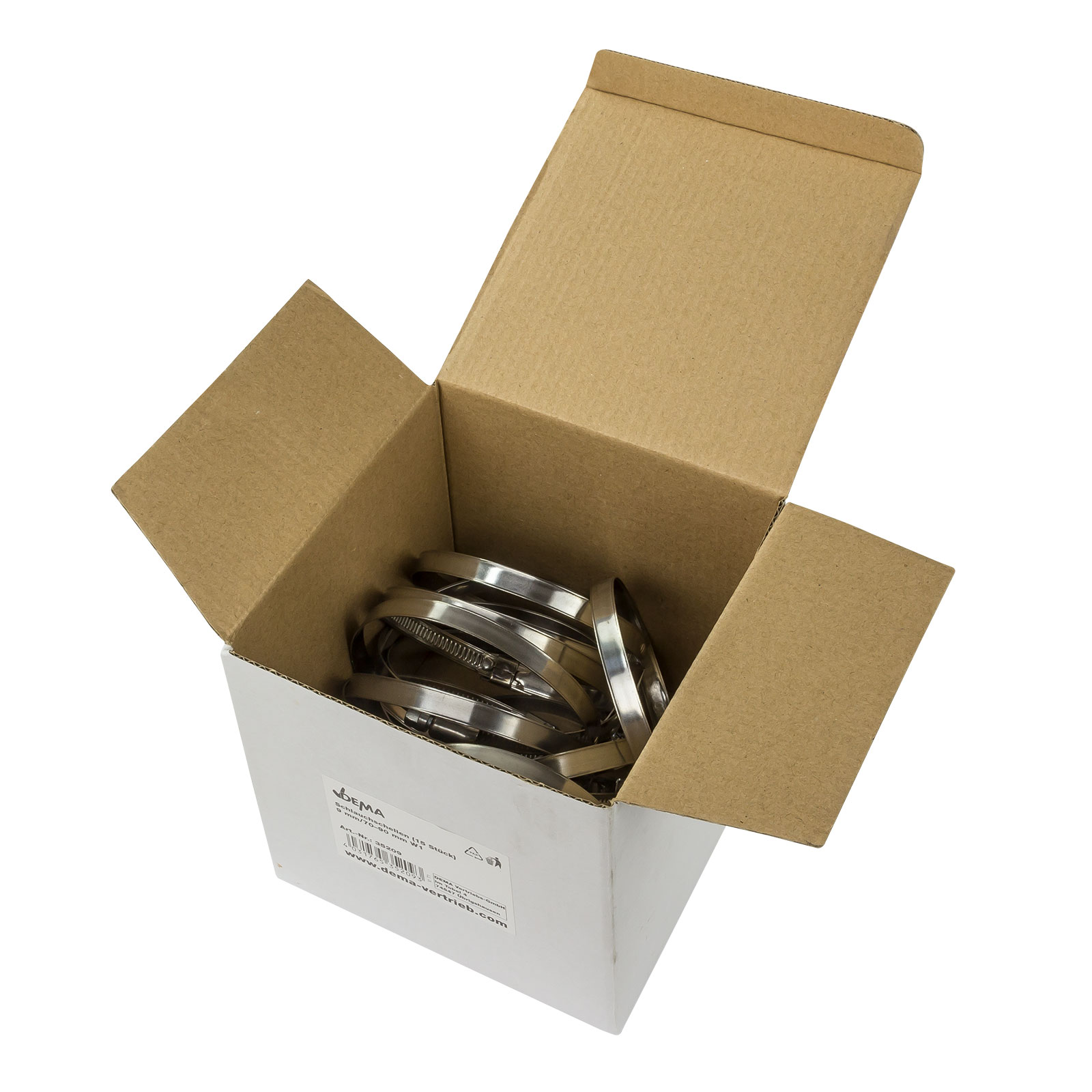 Schlauchschellen 9mm/70-90mm W1