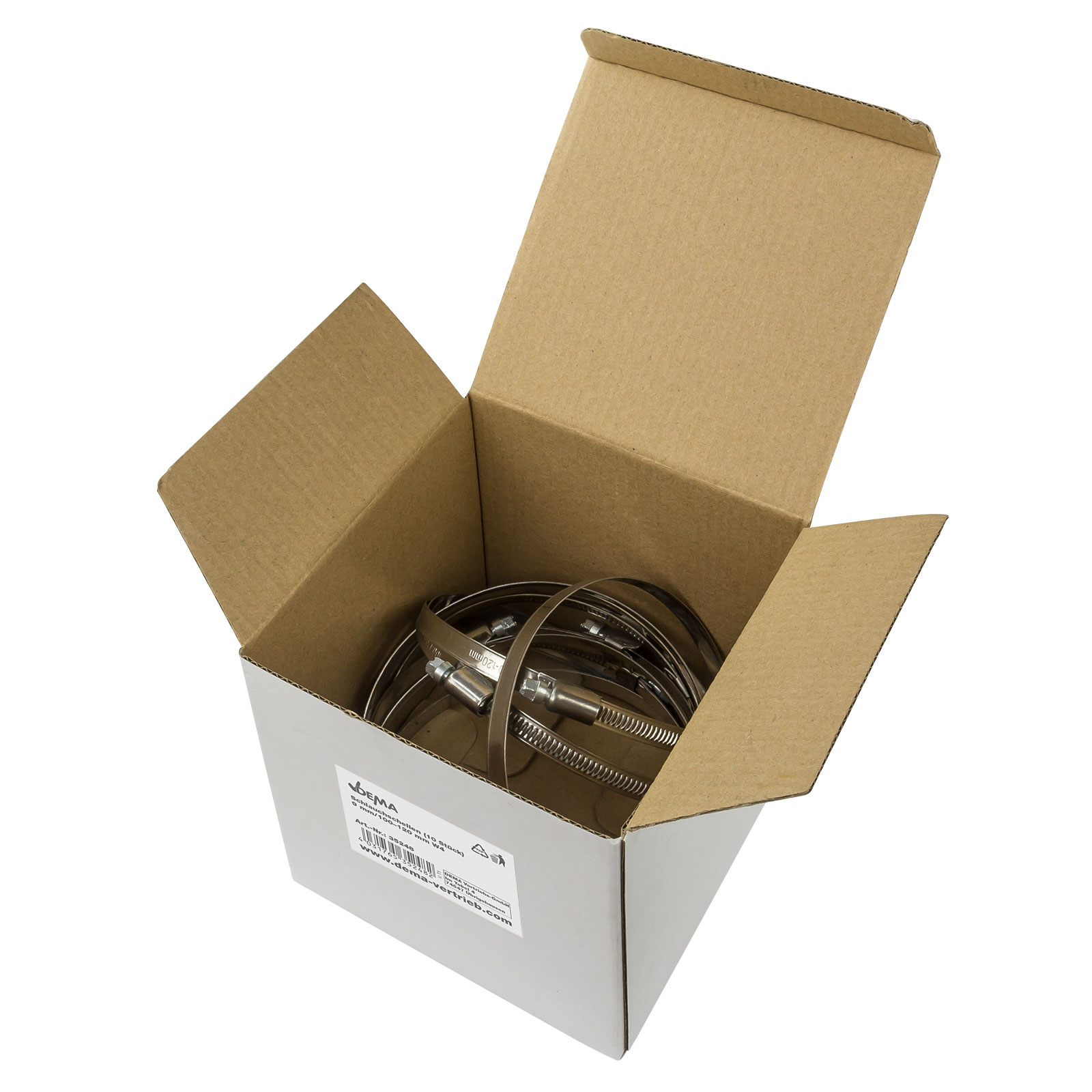 Schlauchschellen 9mm/100-120mm W4