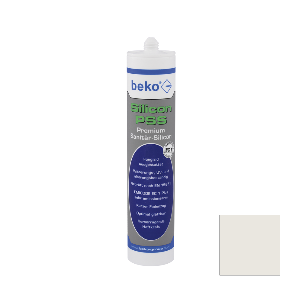 Silicon PSS 310ml Premium-Sanitär-Silicon beko verschiedene Farben