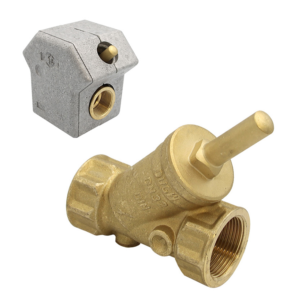 Rückflussverhinderer Muffenanschluss mit Dämmschale 1/2" - 1 1/4"