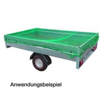 Anhängernetz 2x4m Anhängernetz Mit Expanderseil 8 X 3,5 M Knotenlos 800x350cm Abdecknetz Anhängernetz Abdecknetz