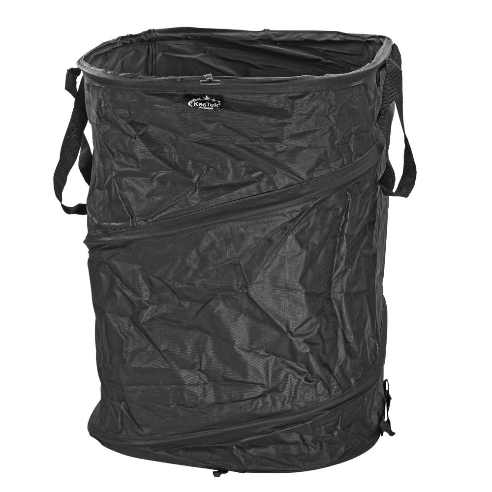 Profi Gartenabfallsack PopUp schwarz 85-200Ltr