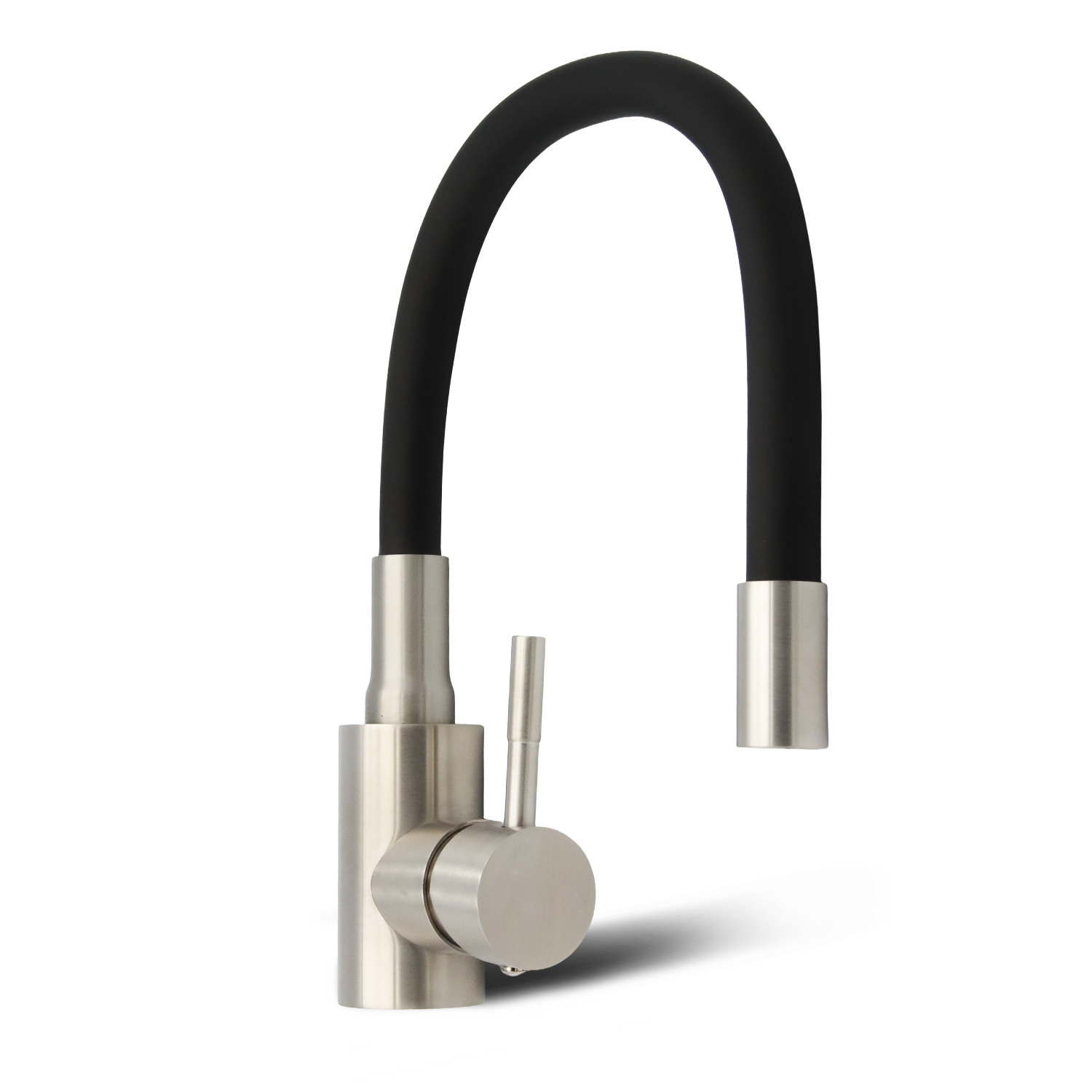 Küchen Armatur mit Sockel Edelstahl