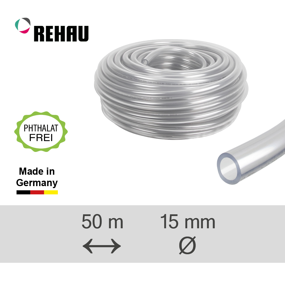REHAU Getränkeschlauch Raualco 50m 7 - 15mm
