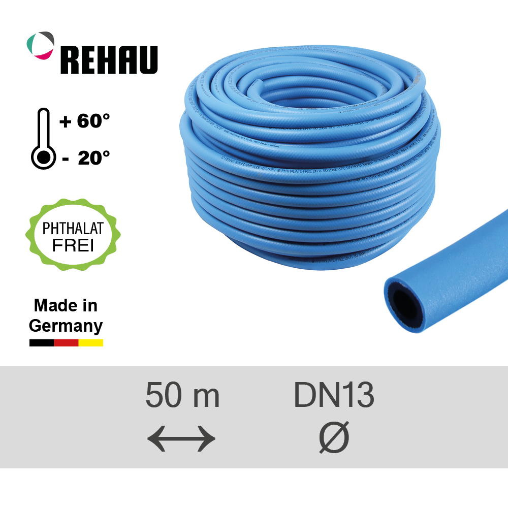 REHAU Industrieschlauch Raufilam slidetec soft 50m DN6 - DN19