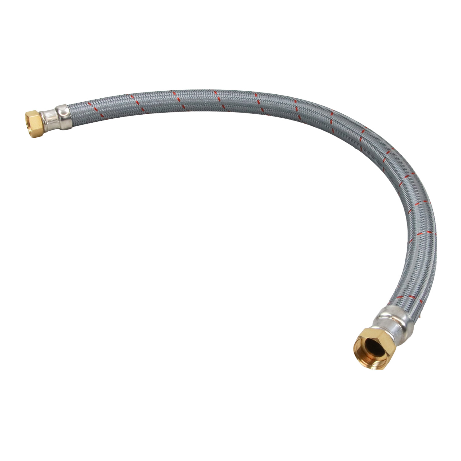 Extra Twist Panzerschlauch Diffusionsdicht IG/IG DN25 300 - 1000 mm