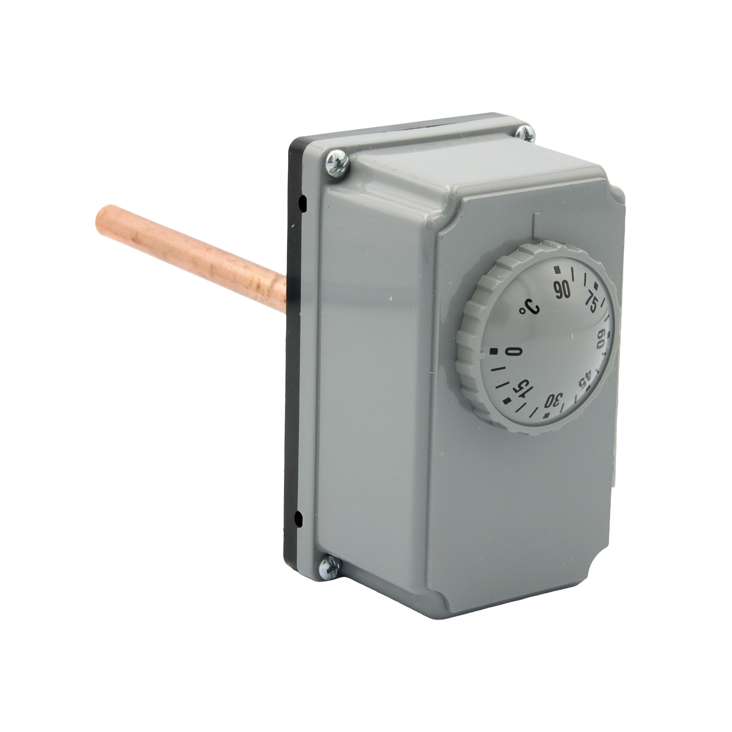 Caleffi 622000 Tauchthermostat IP40 Regelthermostat TC2 1/2 Zoll Temperaturregler Thermostat für Heizung