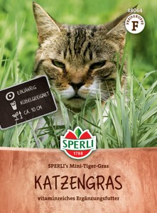 Katzengras Mini-Tiger-Gras [MHD 01/2025]