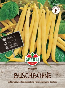 Buschbohne Berggold  [MHD 01/2025]