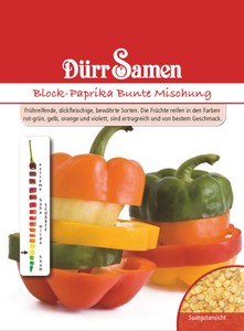 Blockpaprika Bunte Mischung Blockpaprika Bunte Mischung