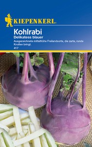 Kohlrabi Delikatess blauer