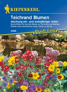 Teichrand Blumen Mischung ein - und mehrjähriger Arten [MHD 01/2025]