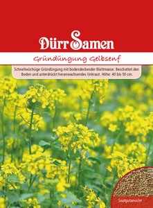 Gründünger Gelbsenf Portionstüte 80 g