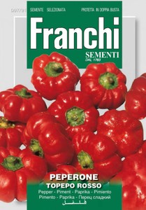 Paprika Topepo Rosso Paprika Topepo Rosso