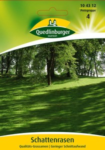 Schattenrasen Qualitätsgrassamen (45 g) [MHD 01/2025]