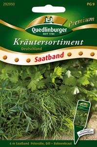 Kräutersortiment Deutschland (Saatband) Kräutersortiment Deutschland (Saatband)