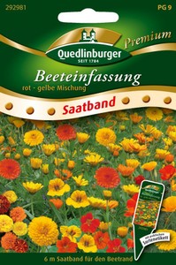 Beeteinfassung rot-gelbe Mischung [MHD 01/2024]