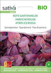 BIO Spinatgemüse Rote Gartenmelde BIO Spinatgemüse Rote Gartenmelde