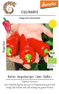 BIO Paprika Roter Augsburger BIO Paprika Roter Augsburger
