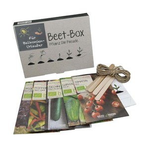 BIO Beet-Box "Für Balkonien-Urlauber" BIO Beet-Box "Für Balkonien-Urlauber"