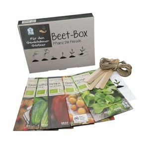 BIO Beet-Box "Für den Gewächshausgärtner" BIO Beet-Box "Für den Gewächshausgärtner"